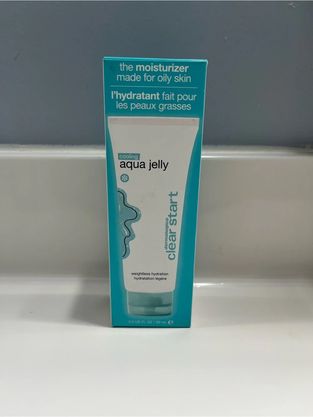 Aqua Jelly Cooling Face Moisturizer For Oily Skin New